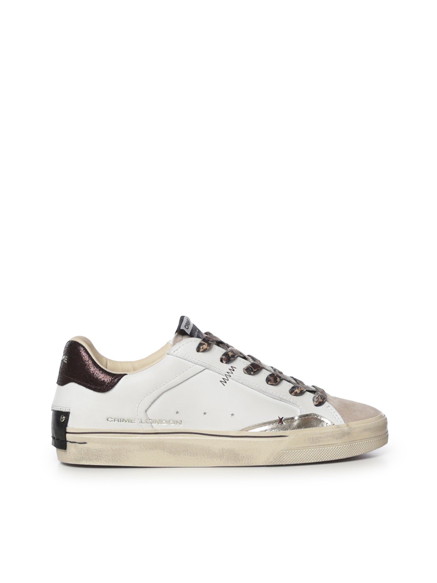 Sneaker Deconstructed in pelle 23071AA9  CRIME LONDON 