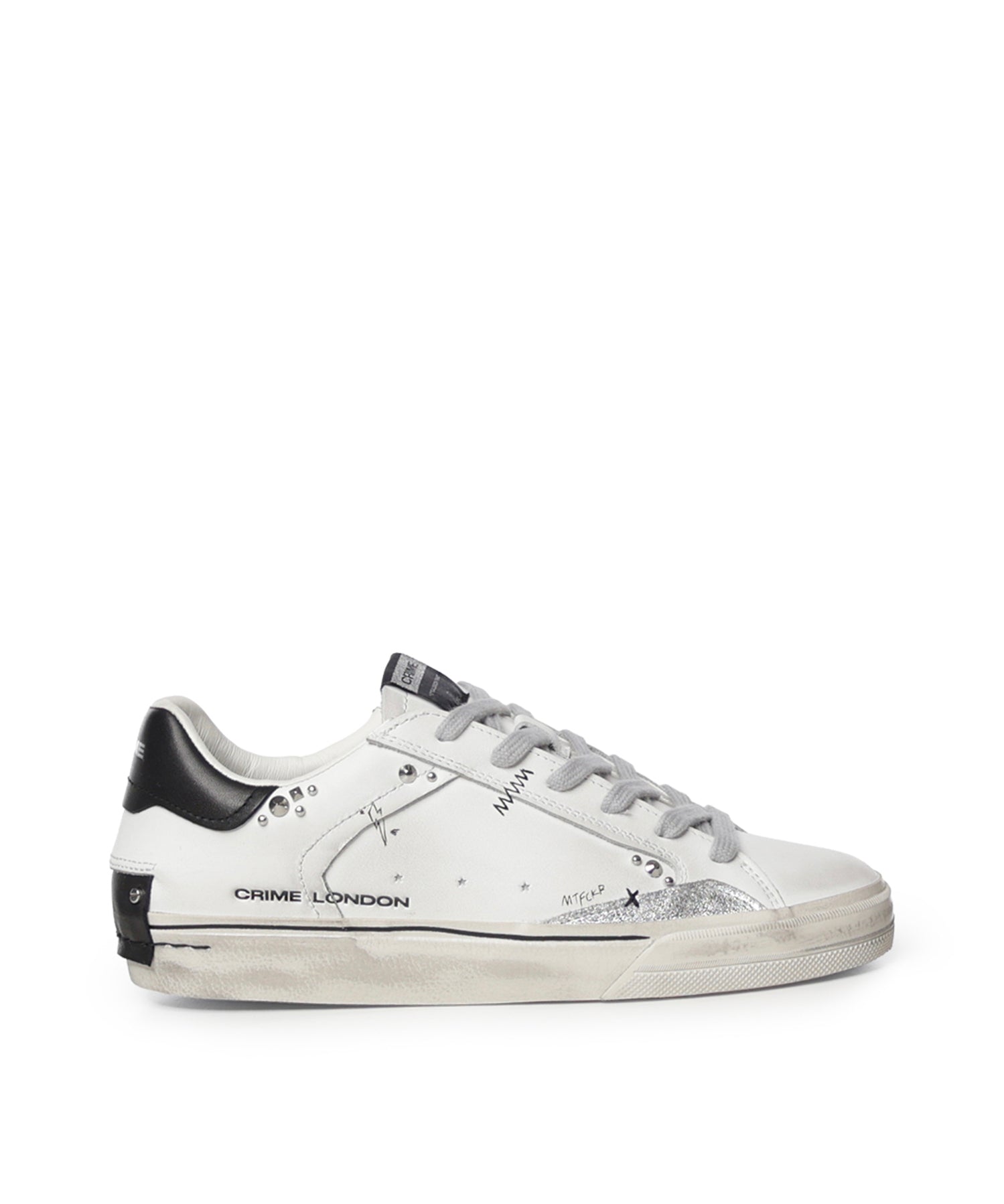 Sneaker Deconstructed in pelle 23072AA9  CRIME LONDON 