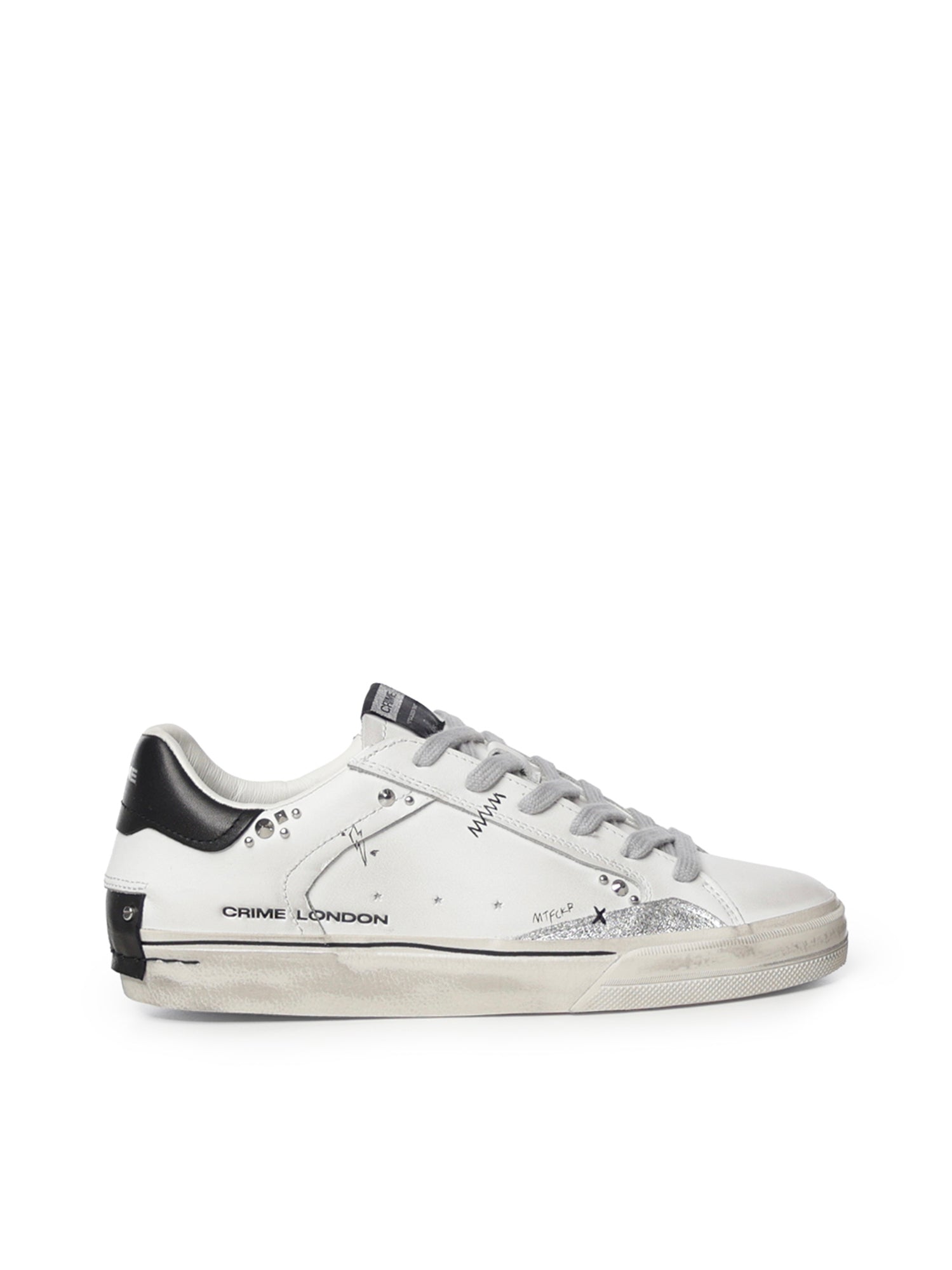 Sneaker Deconstructed in pelle 23072AA9  CRIME LONDON 