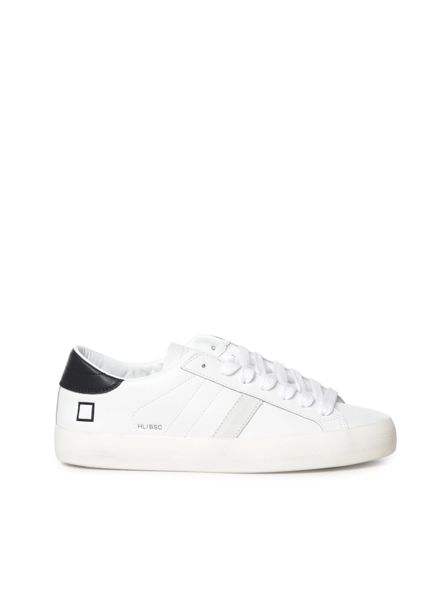Sneaker Hill Low Basic in pelle<BR/> M451 HL-BAWB D.A.T.E. 