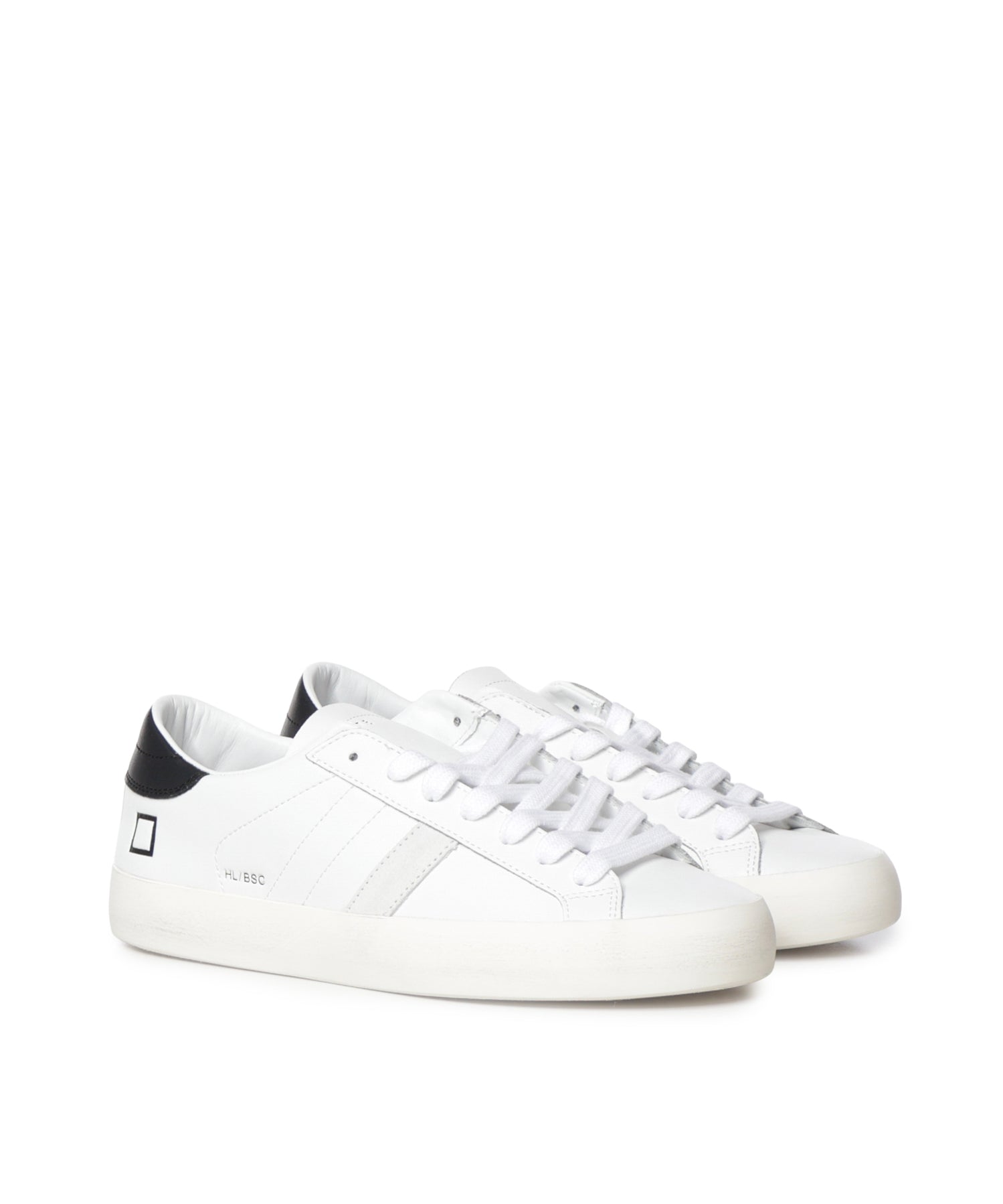 Sneaker Hill Low Basic in pelle<BR/> M451 HL-BAWB D.A.T.E. 
