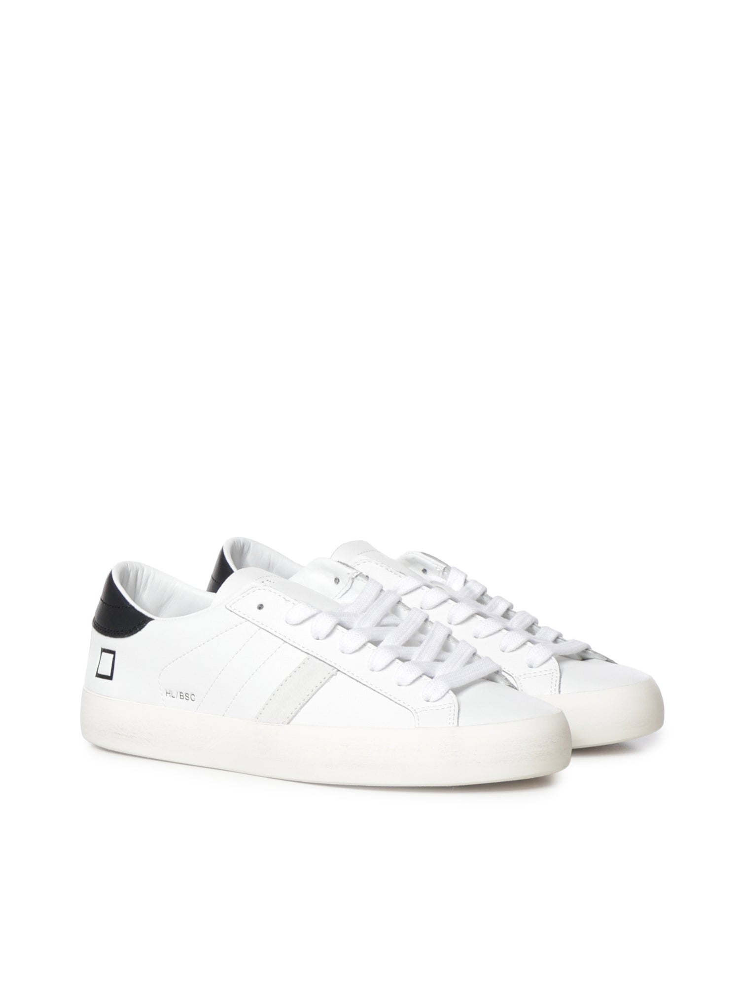 Sneaker Hill Low Basic in pelle<BR/> M451 HL-BAWB D.A.T.E. 