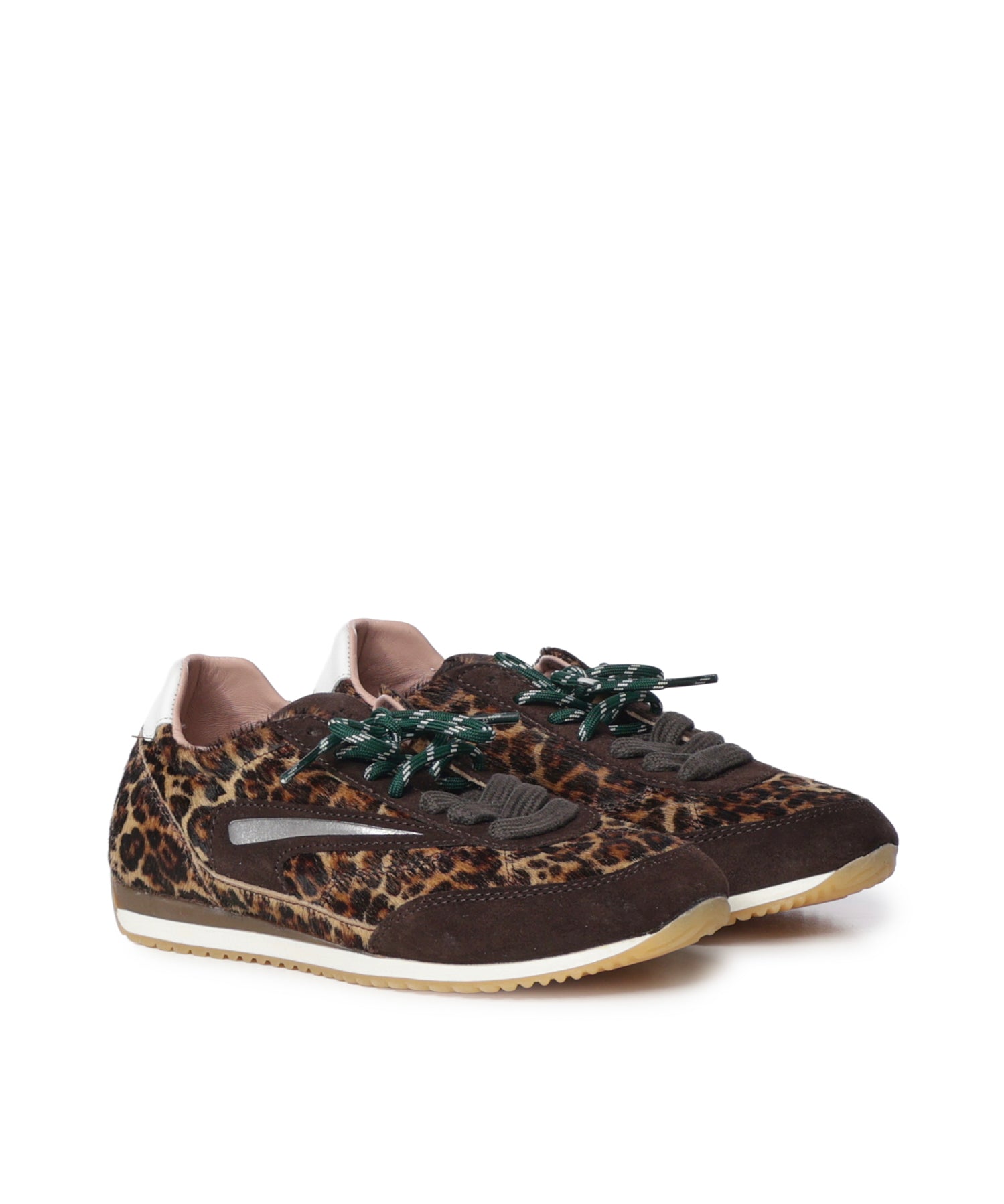 Sneaker Athleta Ballet in cavallino e suede W451 AB-PNLE D.A.T.E. 