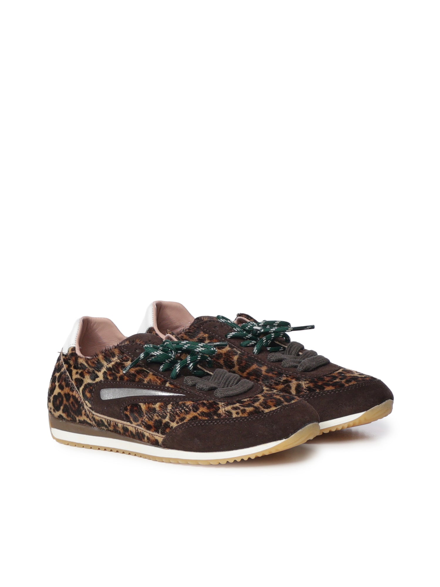 Sneaker Athleta Ballet in cavallino e suede W451 AB-PNLE D.A.T.E. 