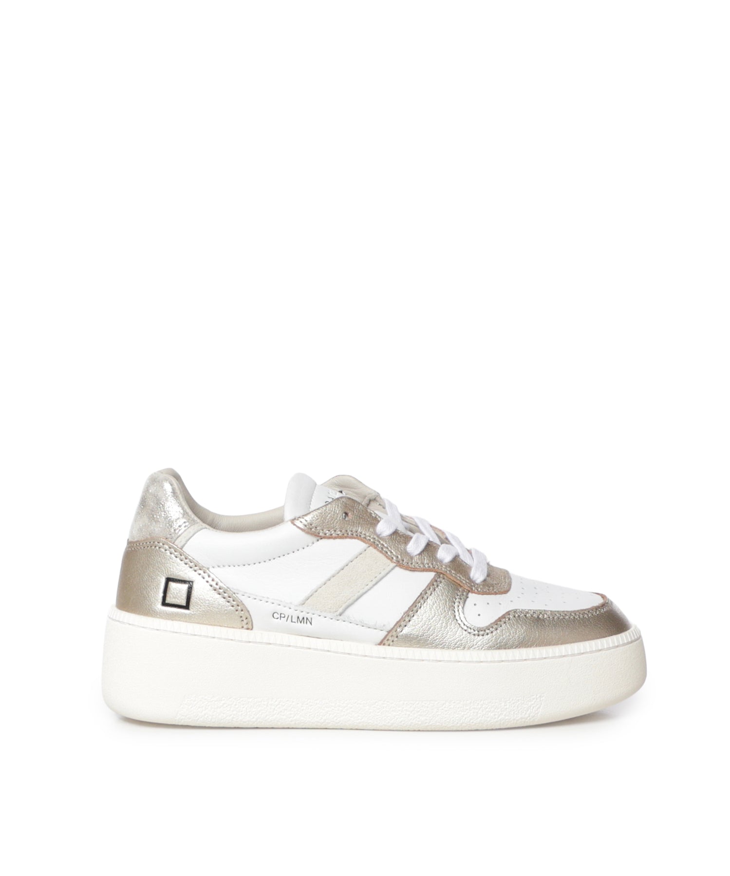 Sneaker Court Platform in pelle W451 CP-LMPL D.A.T.E. 