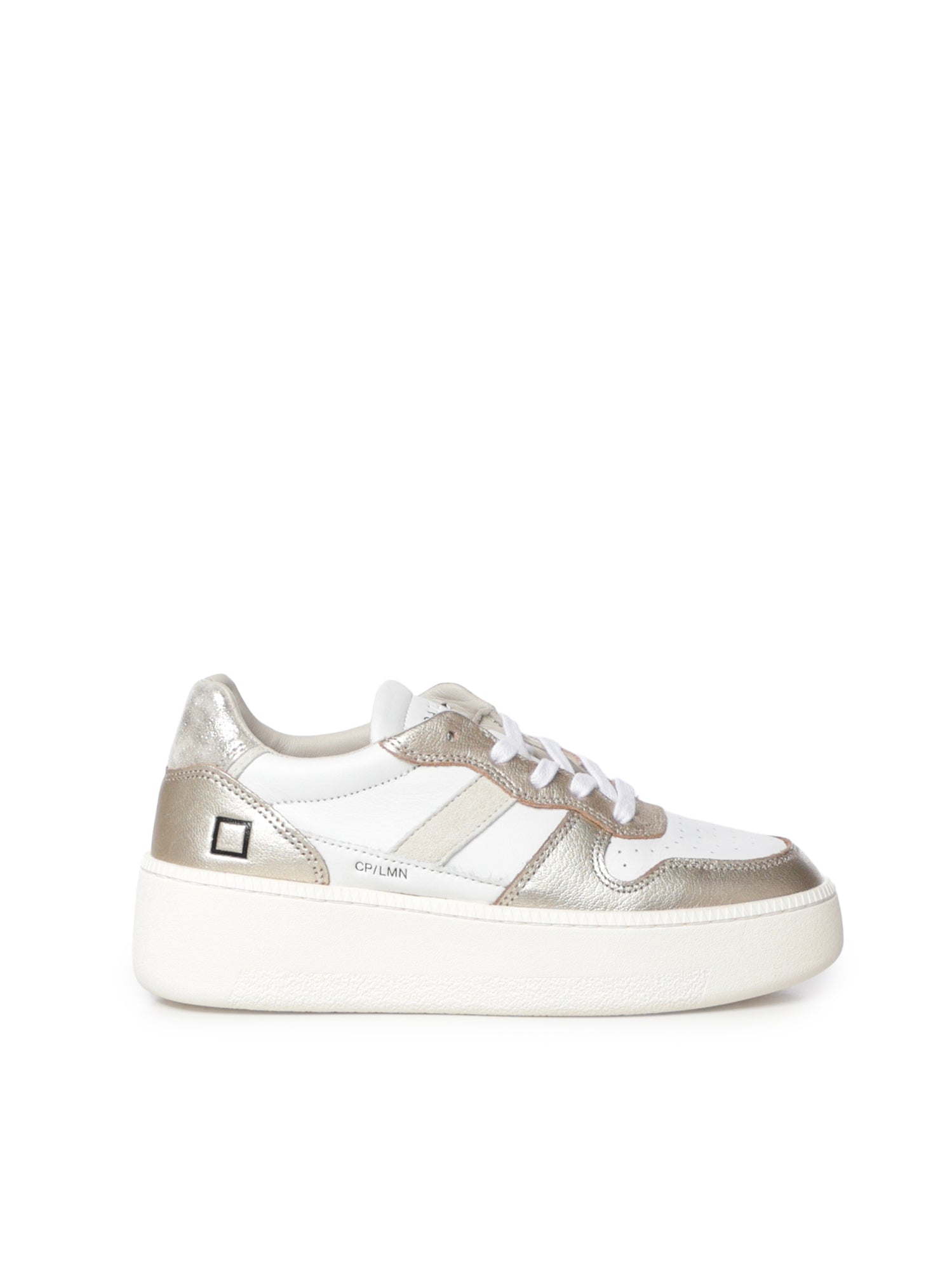 Sneaker Court Platform in pelle W451 CP-LMPL D.A.T.E. 