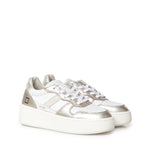 Sneaker Court Platform in pelle W451 CP-LMPL D.A.T.E. 