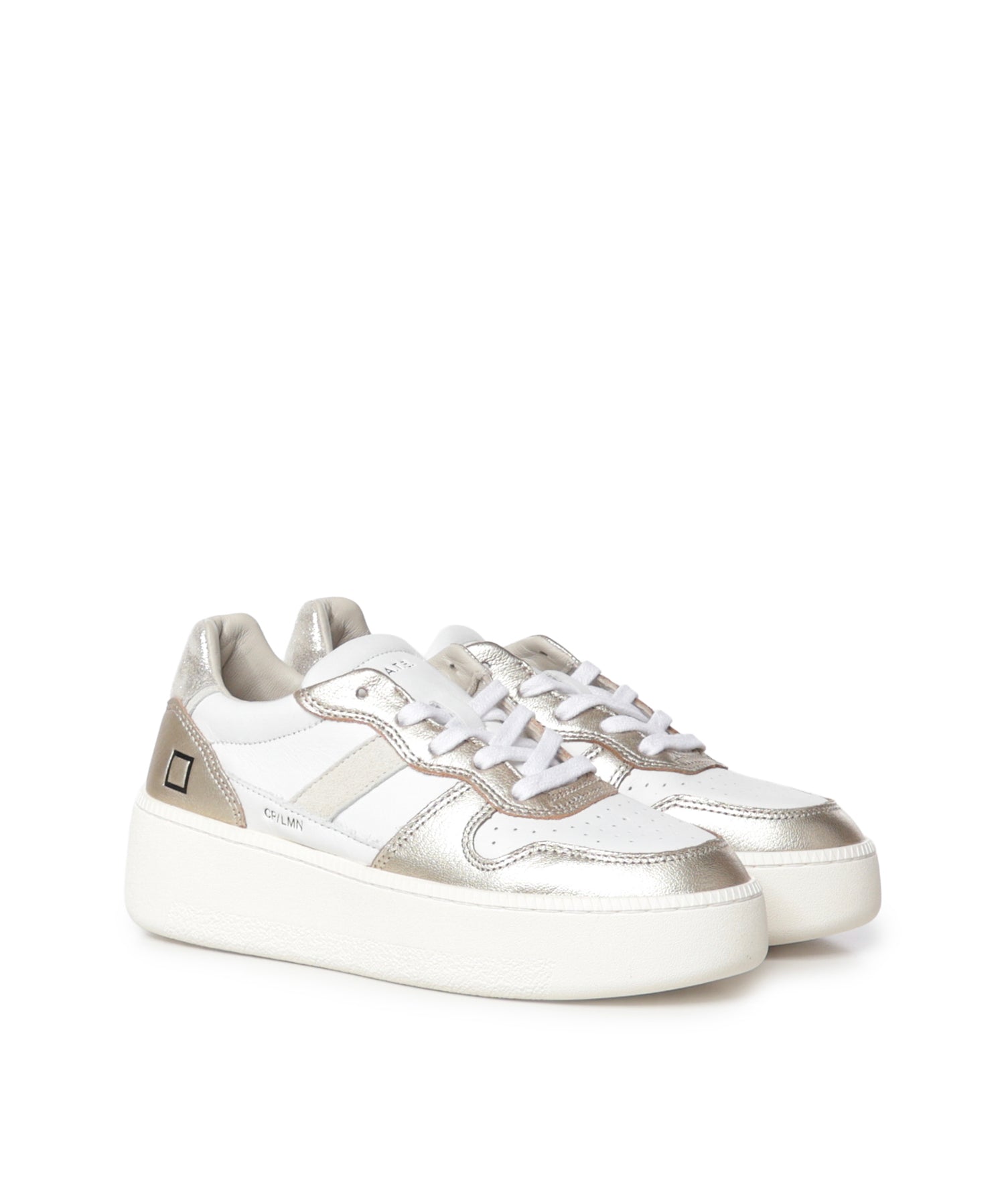 Sneaker Court Platform in pelle W451 CP-LMPL D.A.T.E. 