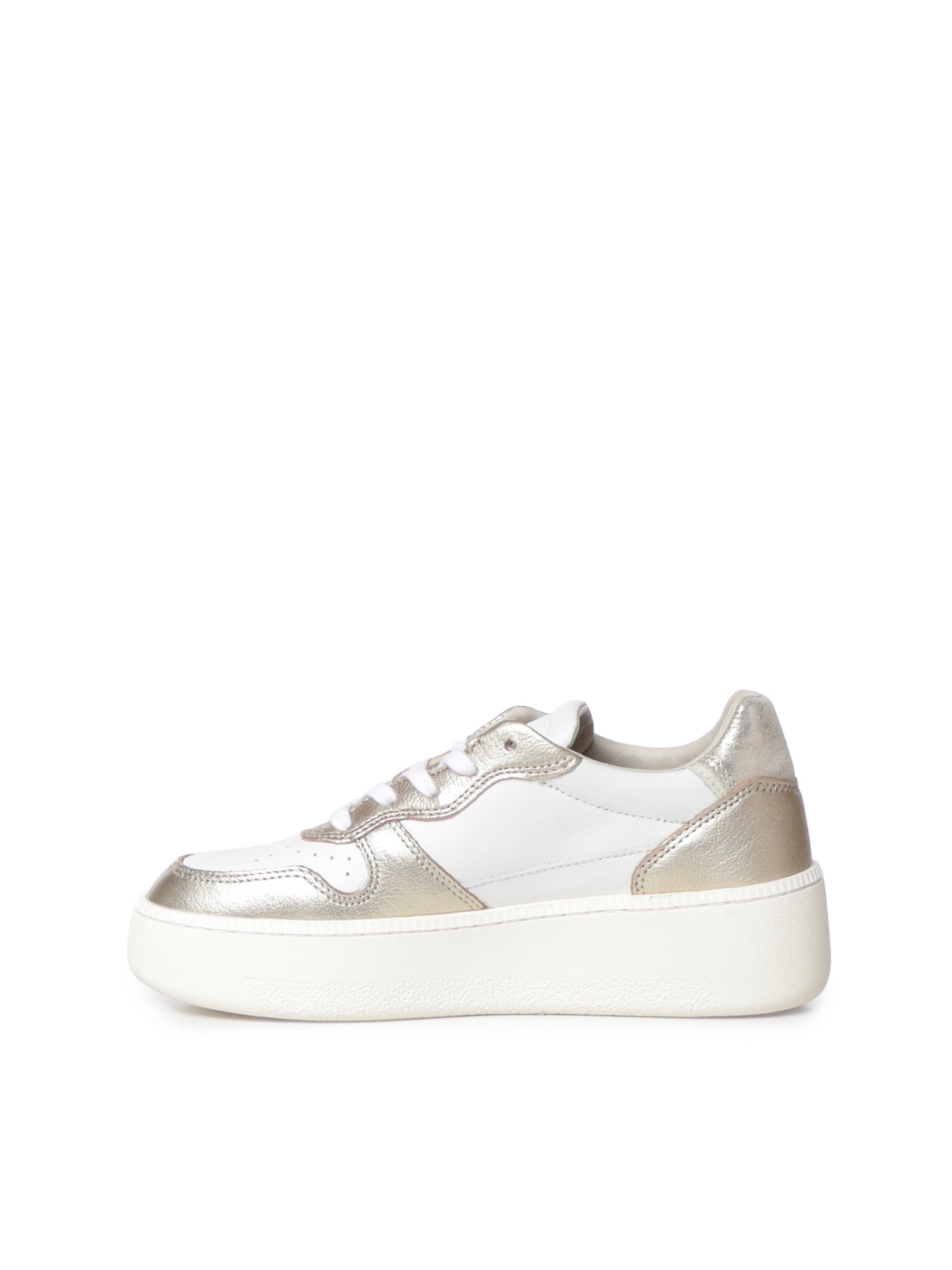 Sneaker Court Platform in pelle W451 CP-LMPL D.A.T.E. 