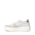 Sneaker Court Platform in pelle W451 CP-VNWH D.A.T.E. 