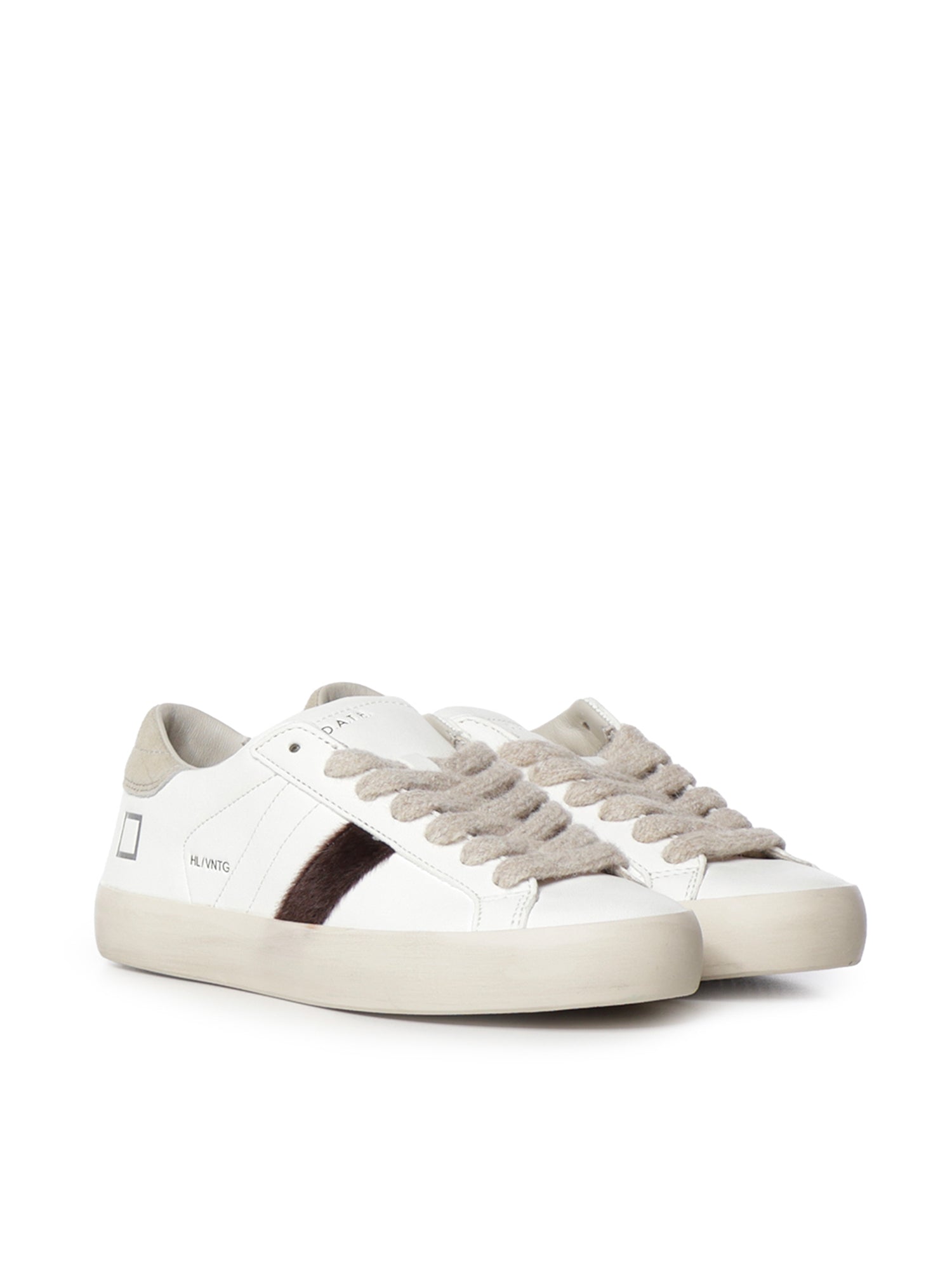 Sneaker Hill Low Vintage in pelle W451 HL-VNMK D.A.T.E. 