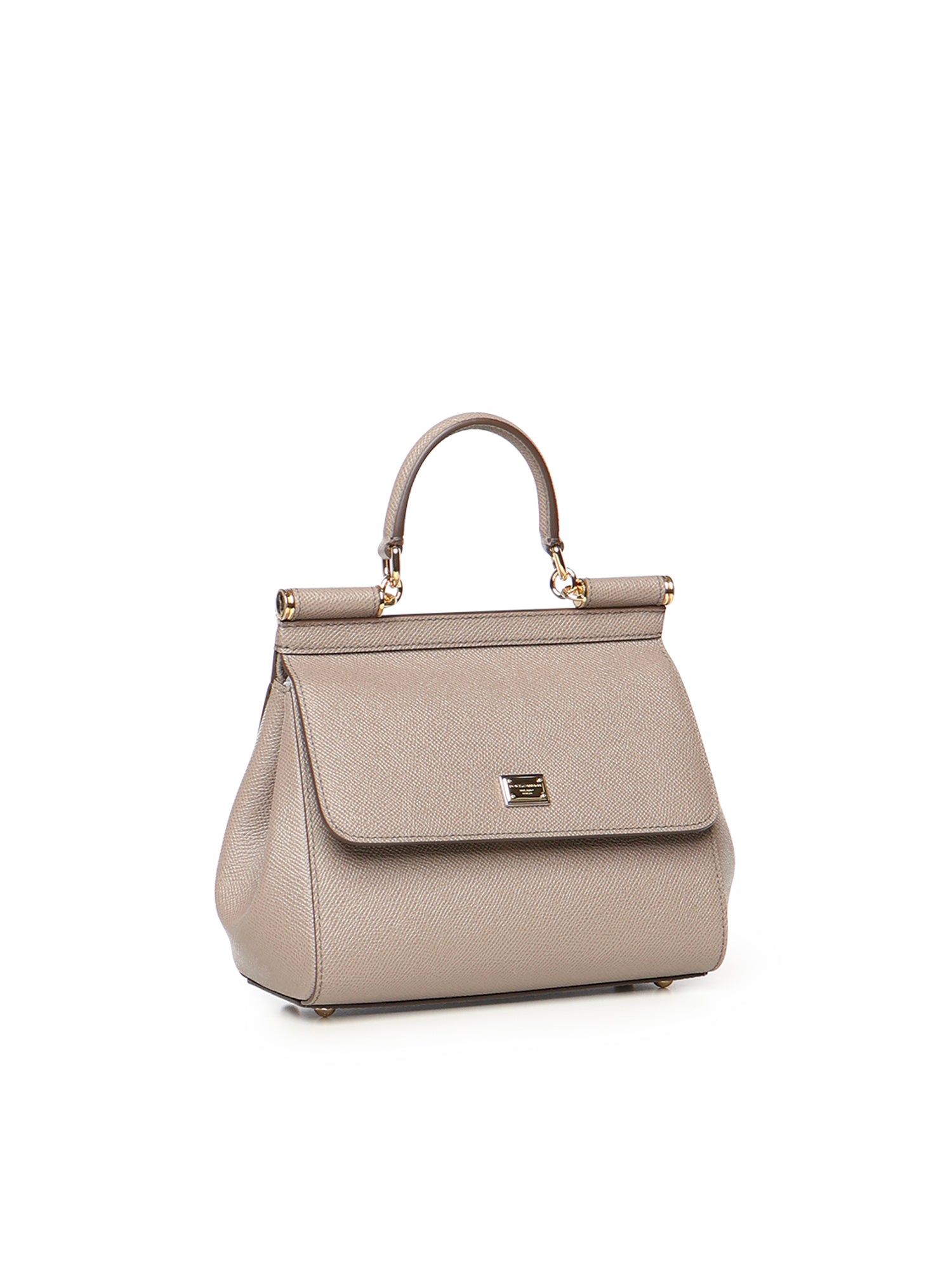 Borsa a mano Sicily piccola in pelle BB6003 B100180045 DOLCE & GABBANA 
