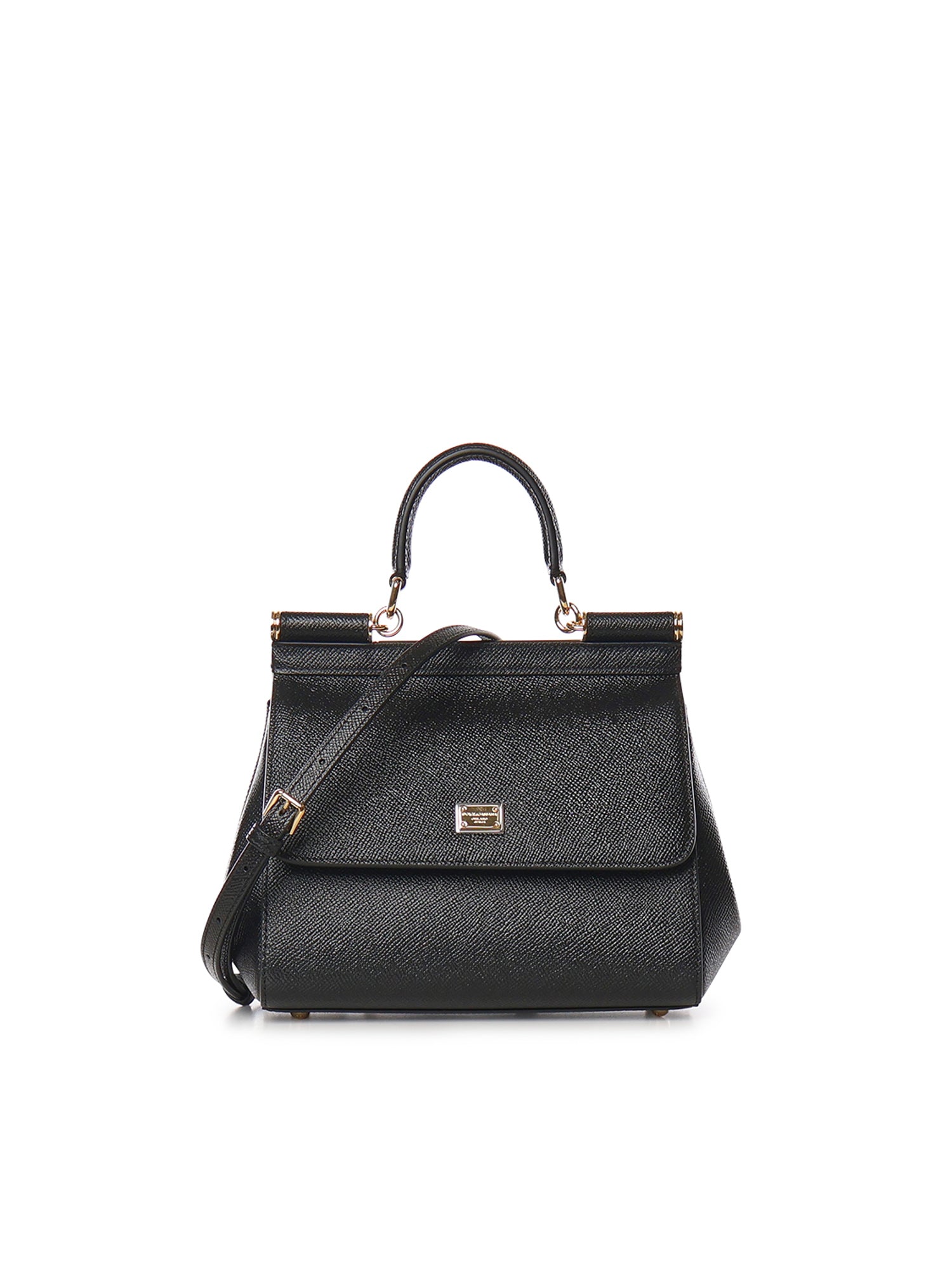 Borsa a mano Sicily piccola in pelle BB6003 B100180999 DOLCE & GABBANA 