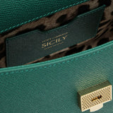 Borsa a mano Sicily piccola in pelle di vitello Dauphine BB6003 B100187174 DOLCE & GABBANA 