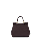 Borsa a mano Sicily piccola in pelle Dauphine BB6003 B10018M073 DOLCE & GABBANA 