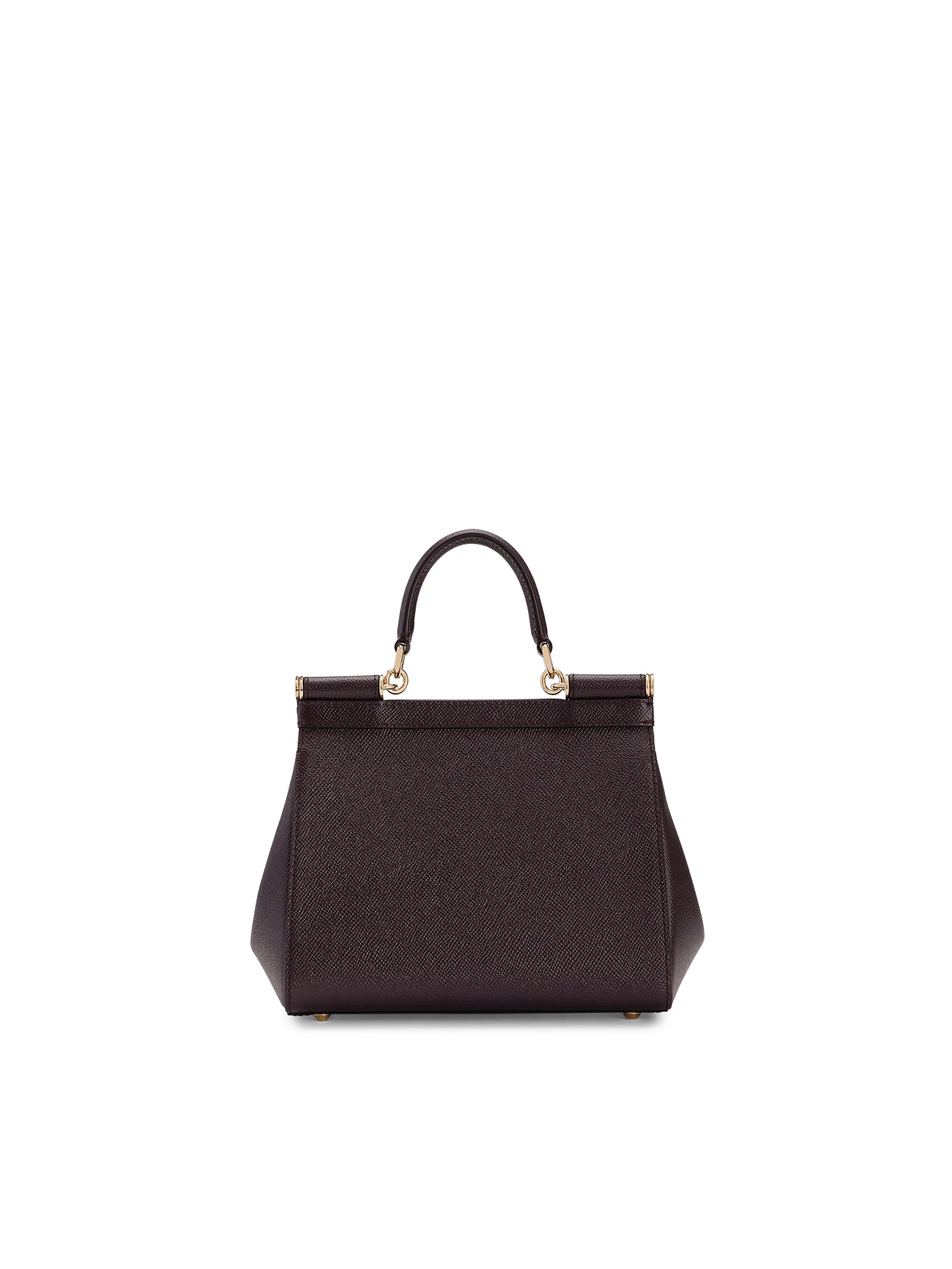 Borsa a mano Sicily piccola in pelle Dauphine BB6003 B10018M073 DOLCE & GABBANA 