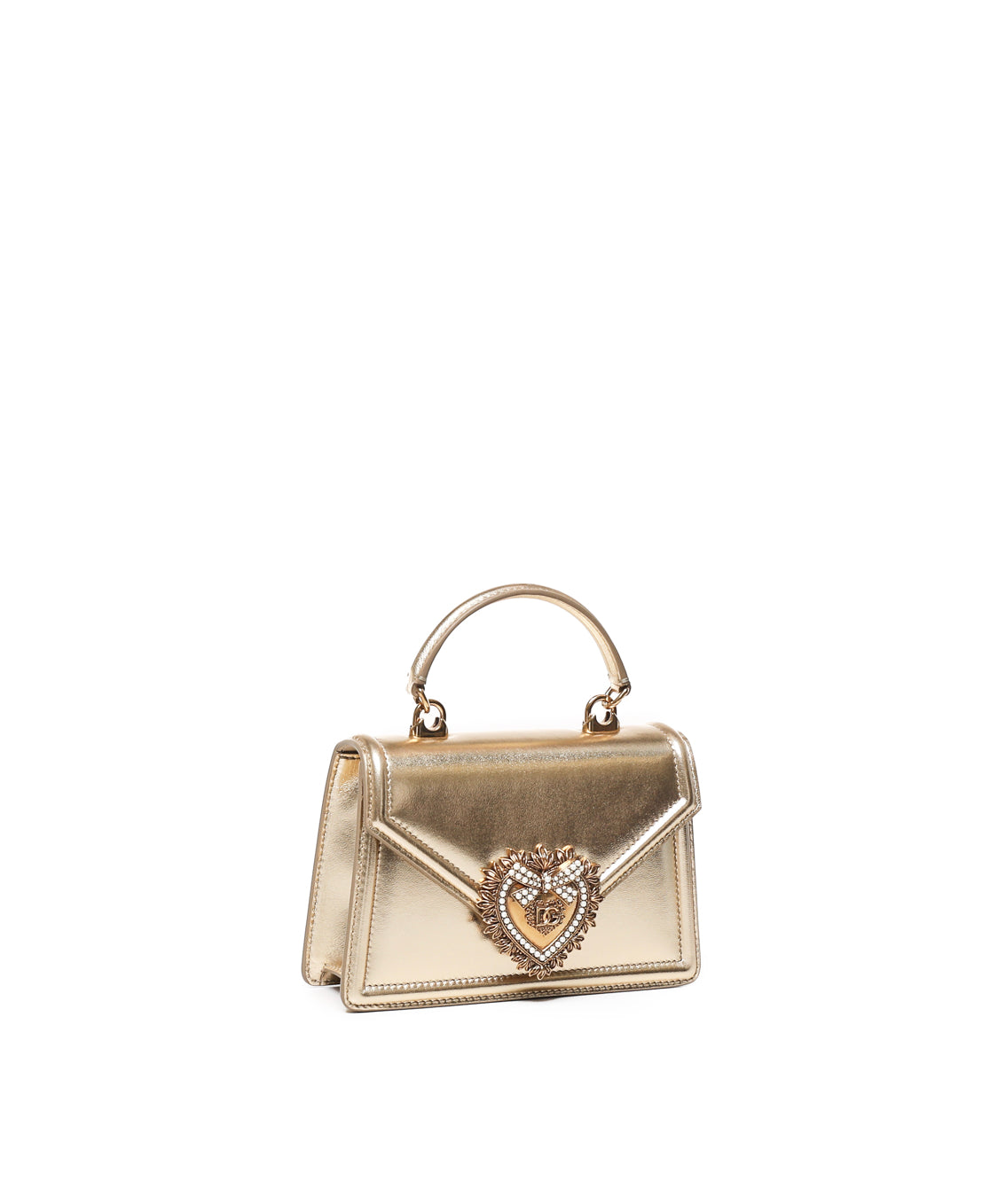 Borsa devotion in pelle metallizzata BB6711 A10168Z841 DOLCE & GABBANA 