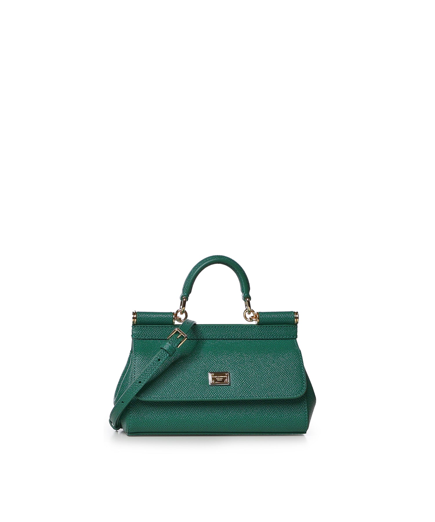 Borsa a mano Sicily mini in pelle di vitello Dauphine BB7116 B100187174 DOLCE & GABBANA 