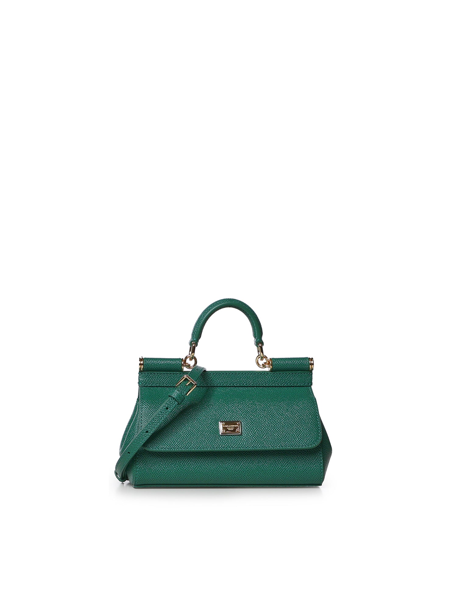 Borsa a mano Sicily mini in pelle di vitello Dauphine BB7116 B100187174 DOLCE & GABBANA 