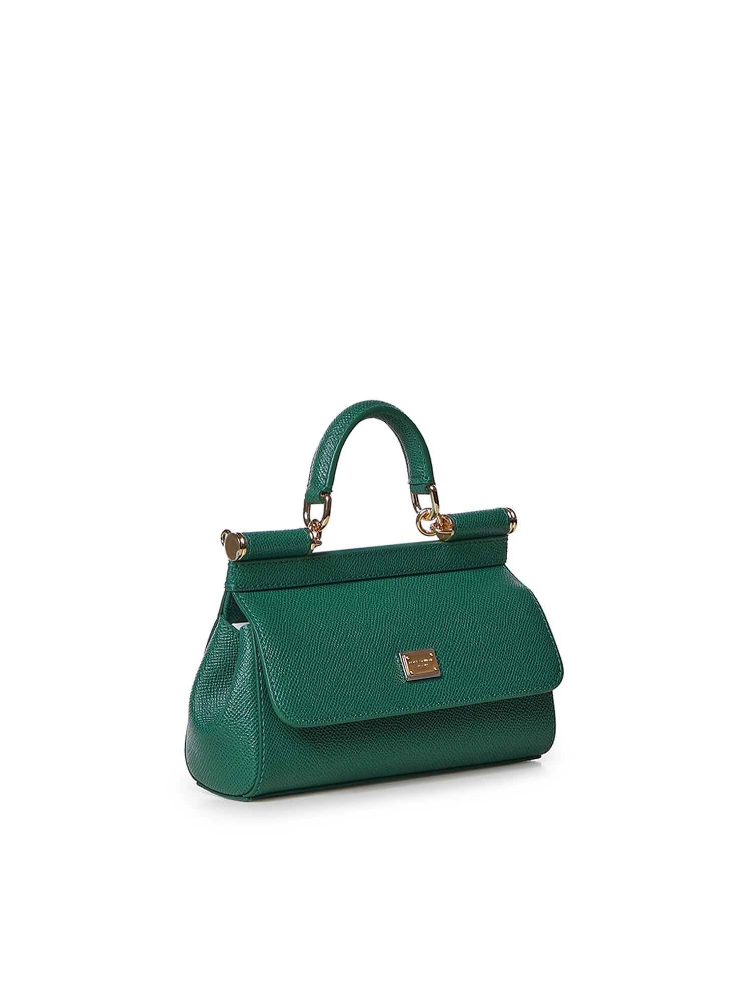 Borsa a mano Sicily mini in pelle di vitello Dauphine BB7116 B100187174 DOLCE & GABBANA 