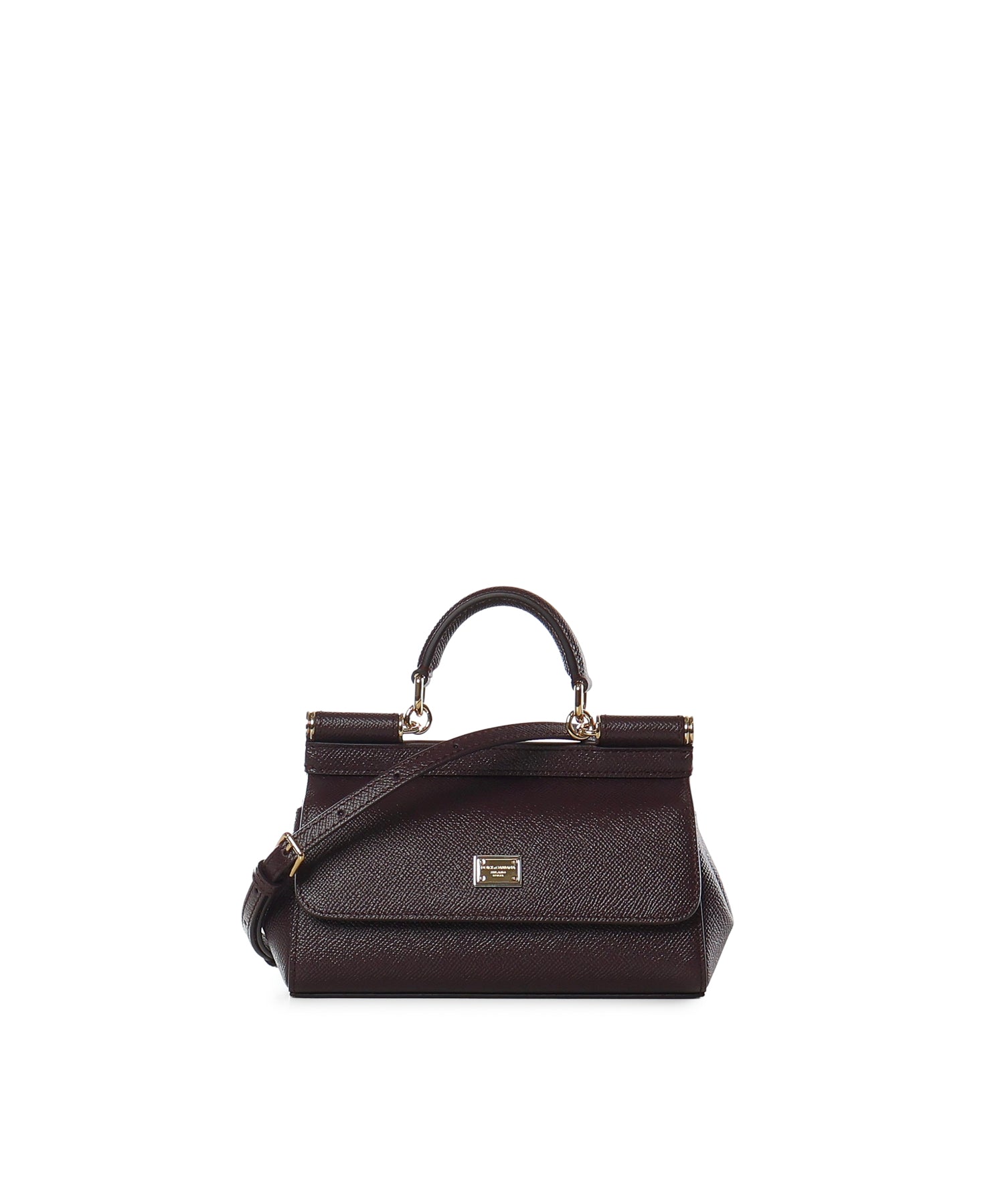 Borsa a mano Sicily mini in pelle di vitello Dauphine BB7116 B10018M073 DOLCE & GABBANA 