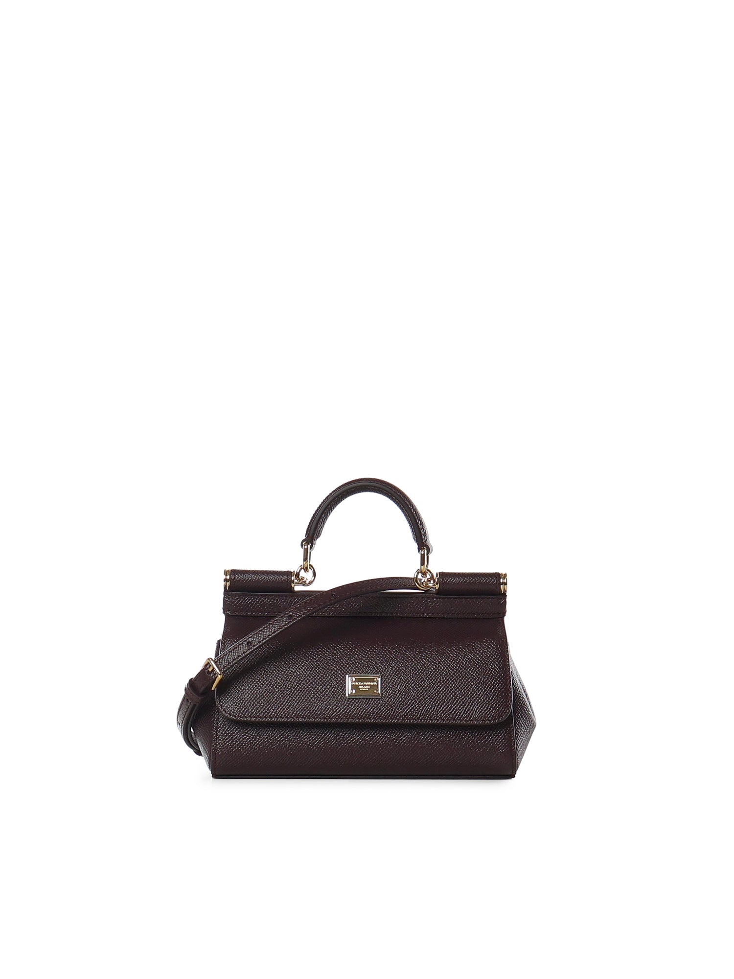 Borsa a mano Sicily mini in pelle di vitello Dauphine BB7116 B10018M073 DOLCE & GABBANA 