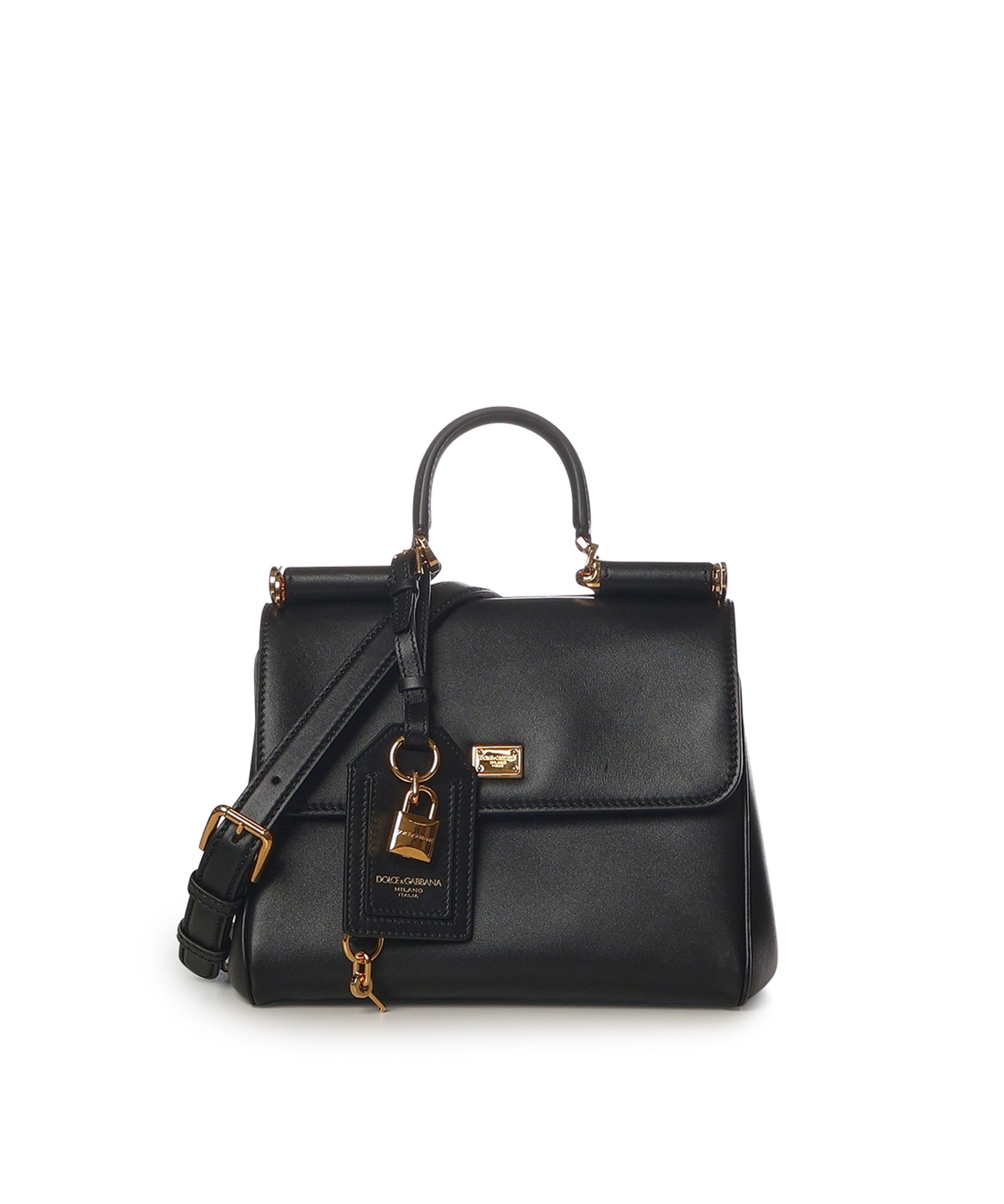 Borsa a mano My Sicily piccola in pelle di vitello plongé BB7781 B732180999 DOLCE & GABBANA 