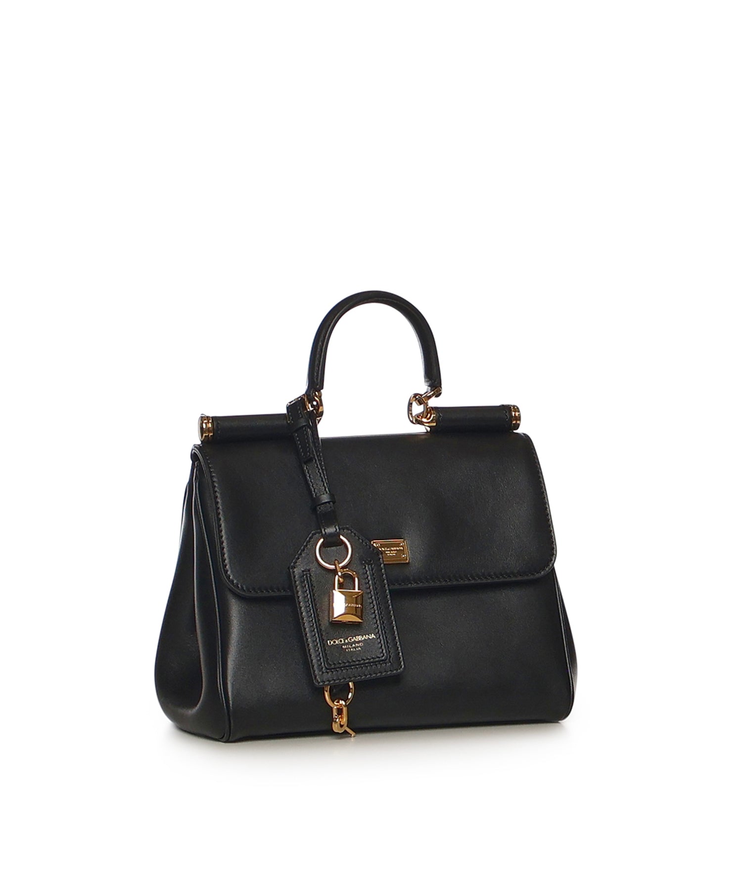 Borsa a mano My Sicily piccola in pelle di vitello plongé BB7781 B732180999 DOLCE & GABBANA 