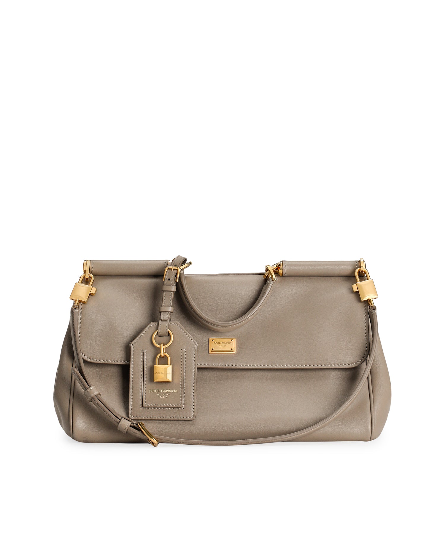 Borsa a mano My Sicily piccola in pelle di vitello plongé BB7781 B73218I399 DOLCE & GABBANA 