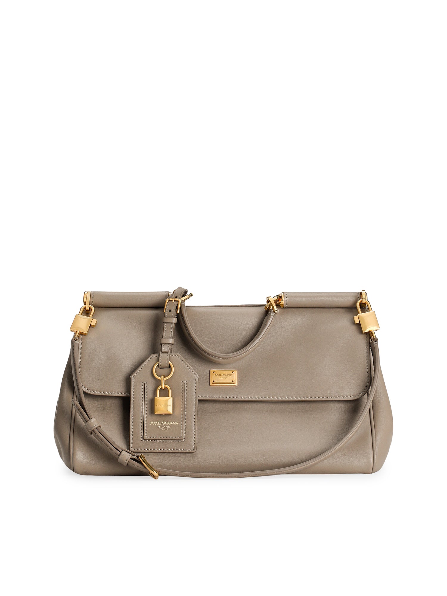 Borsa a mano My Sicily piccola in pelle di vitello plongé BB7781 B73218I399 DOLCE & GABBANA 