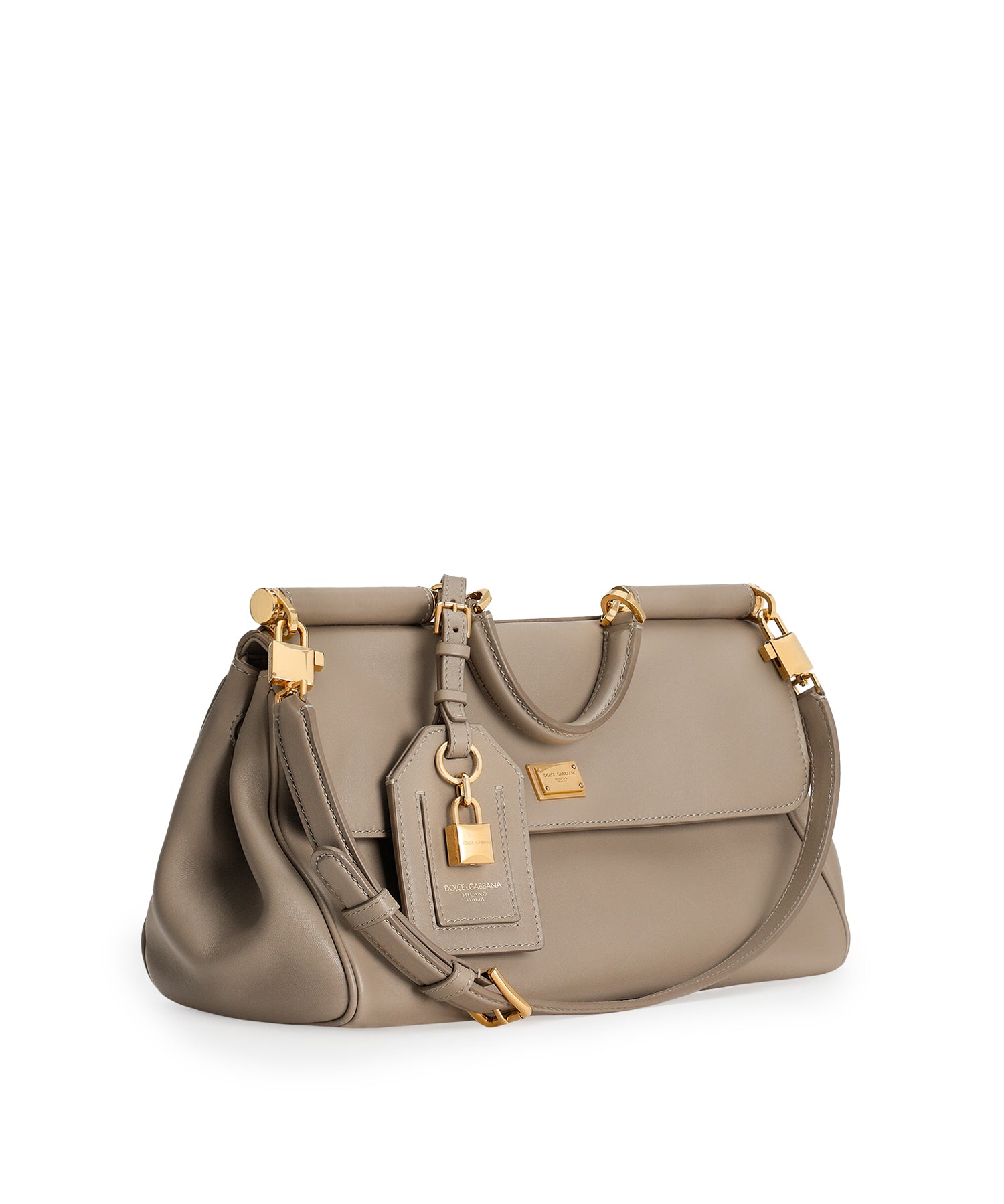 Borsa a mano My Sicily piccola in pelle di vitello plongé BB7781 B73218I399 DOLCE & GABBANA 