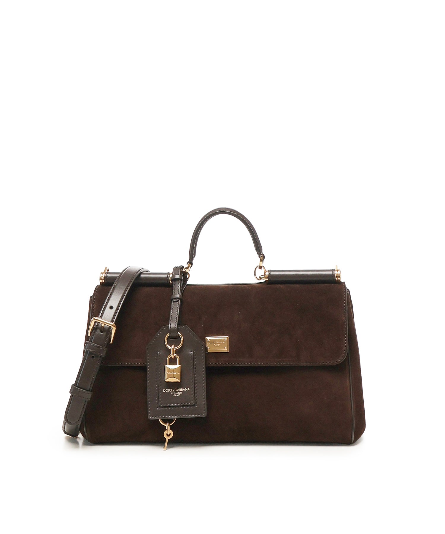 Borsa a mano My Sicily media in crosta e pelle BB7782 BO9038M157 DOLCE & GABBANA 