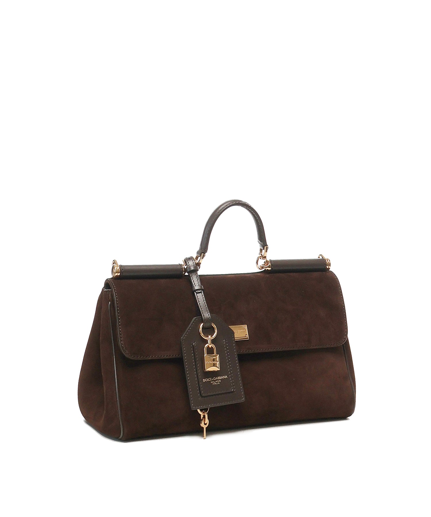 Borsa a mano My Sicily media in crosta e pelle BB7782 BO9038M157 DOLCE & GABBANA 