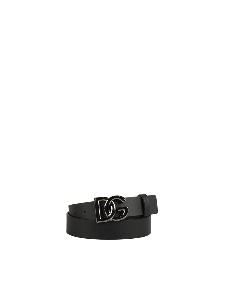 Cintura in pelle con logo BC4644 AX6228V363 DOLCE & GABBANA 