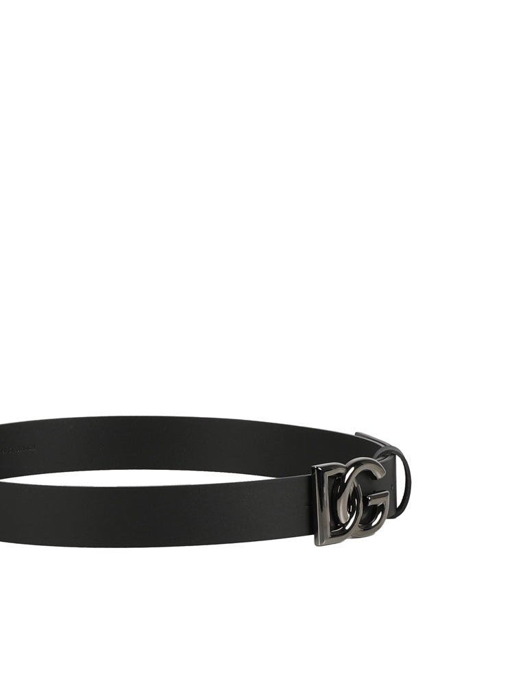 Cintura in pelle con logo BC4644 AX6228V363 DOLCE & GABBANA 