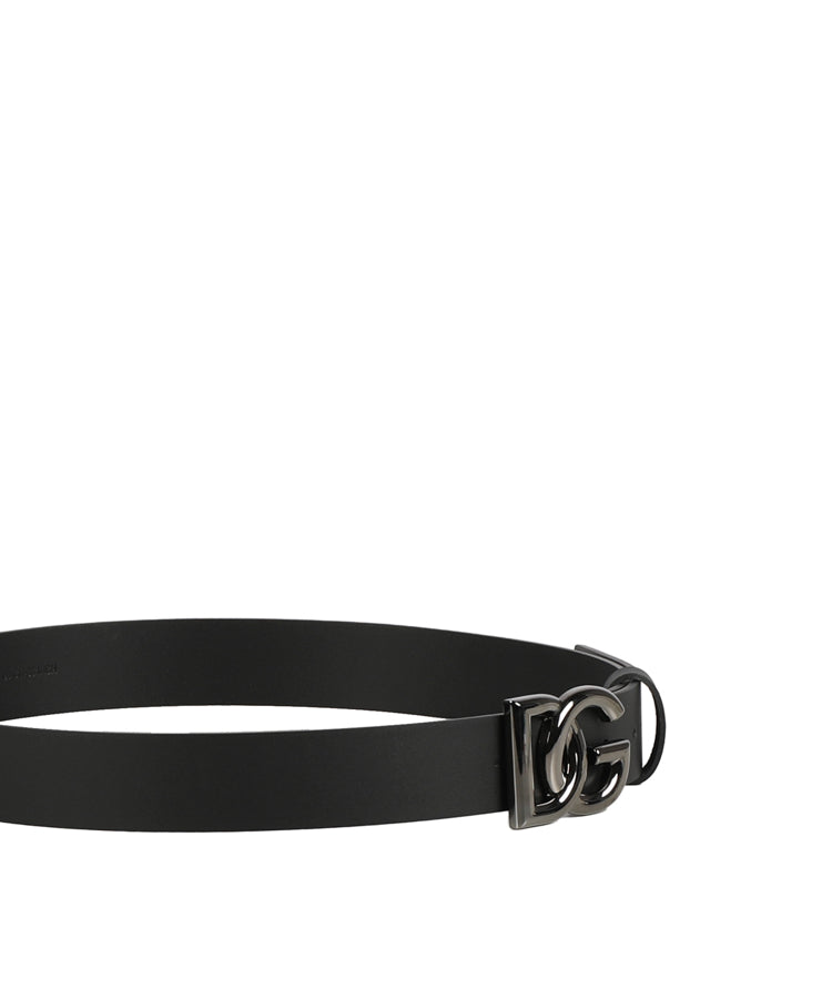 Cintura in pelle con logo BC4644 AX6228V363 DOLCE & GABBANA 
