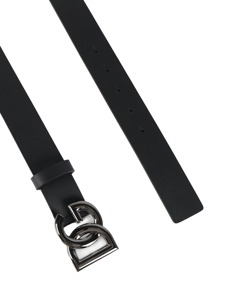 Cintura in pelle con logo BC4644 AX6228V363 DOLCE & GABBANA 