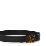 Cintura in pelle con logo BC4994 A074280999 DOLCE & GABBANA 