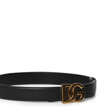 Cintura in pelle con logo BC4994 A074280999 DOLCE & GABBANA 