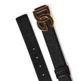 Cintura in pelle con logo BC4994 A074280999 DOLCE & GABBANA 