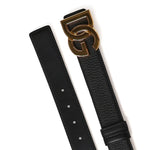 Cintura in pelle con logo BC4994 A074280999 DOLCE & GABBANA 