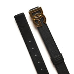 Cintura in pelle con logo BC4994 A074280999 DOLCE & GABBANA 
