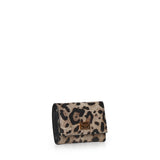 Portafoglio in pelle di vitello Dauphine stampa Leopardo BI0770 AX566HY13M DOLCE & GABBANA 
