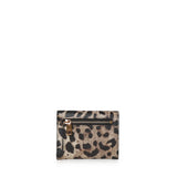 Portafoglio in pelle di vitello Dauphine stampa Leopardo BI0770 AX566HY13M DOLCE & GABBANA 