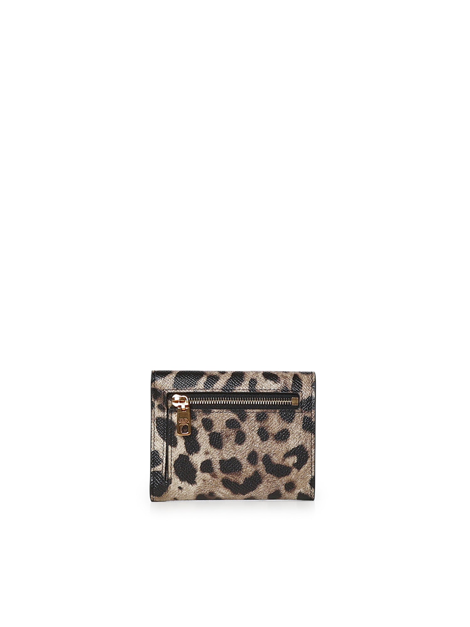 Portafoglio in pelle di vitello Dauphine stampa Leopardo BI0770 AX566HY13M DOLCE & GABBANA 