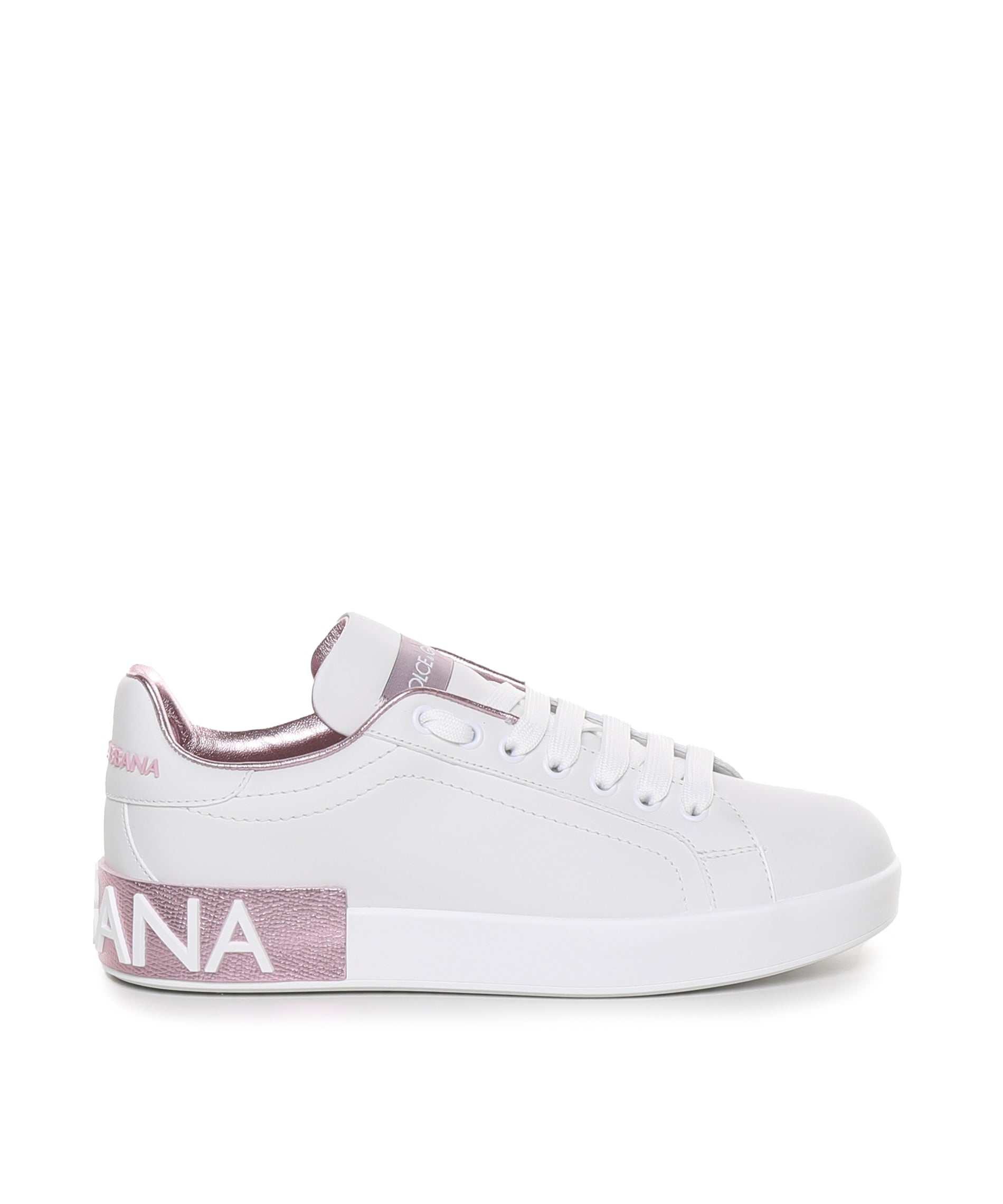 Sneakers Portofino in pelle di vitello CK1544 AX61587587 DOLCE & GABBANA 