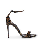 Sandalo in pelle con stampa Leo CR1339 AM568HA93M DOLCE & GABBANA 