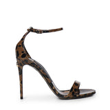 Sandalo in pelle con stampa Leo CR1339 AM568HA93M DOLCE & GABBANA 
