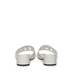 Mule in pelle di vitello e logo DG CR1755 AY32980001 DOLCE & GABBANA 