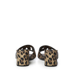 Mules in pelle con stampa leopardata CR1996 A0426HY13M DOLCE & GABBANA 